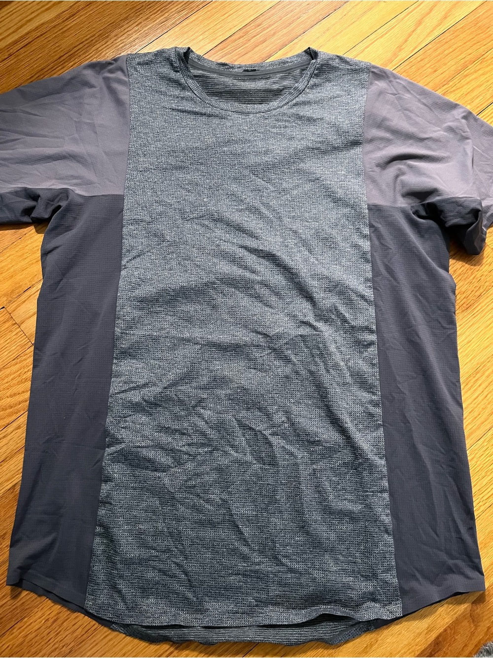 Robert Geller x lululemon Take The Moment Short Sleeve Tee in Baltic Grey Medium
